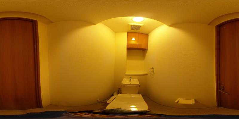 パノラマ画像トイレ