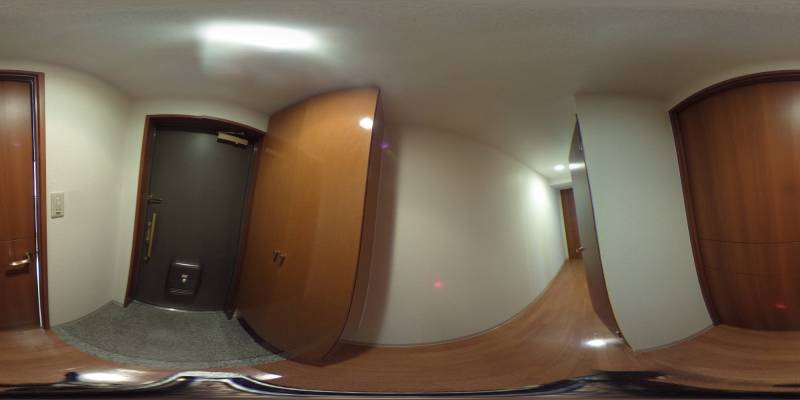 パノラマ画像玄関