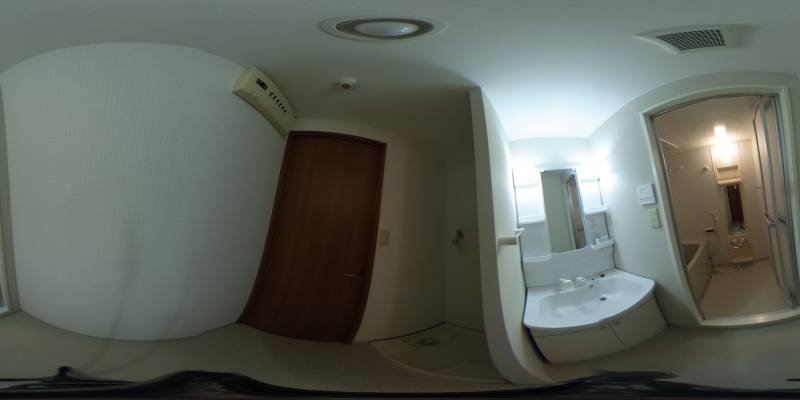 パノラマ画像洗面所