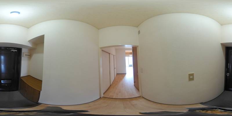 パノラマ画像玄関
