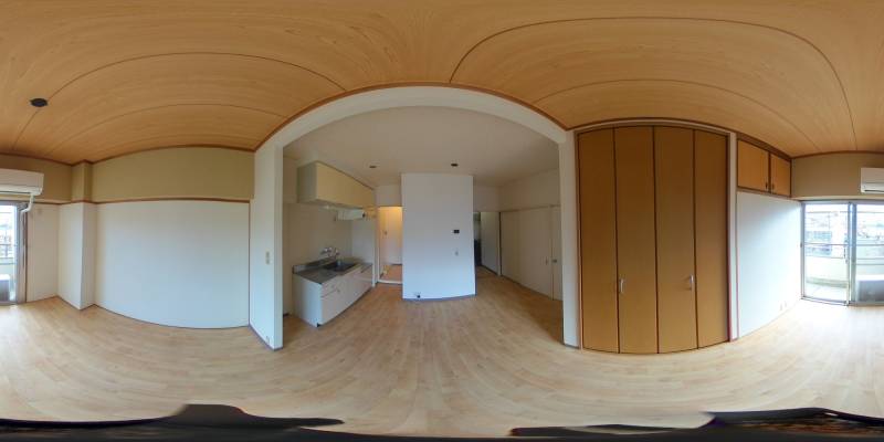 パノラマ画像リビング