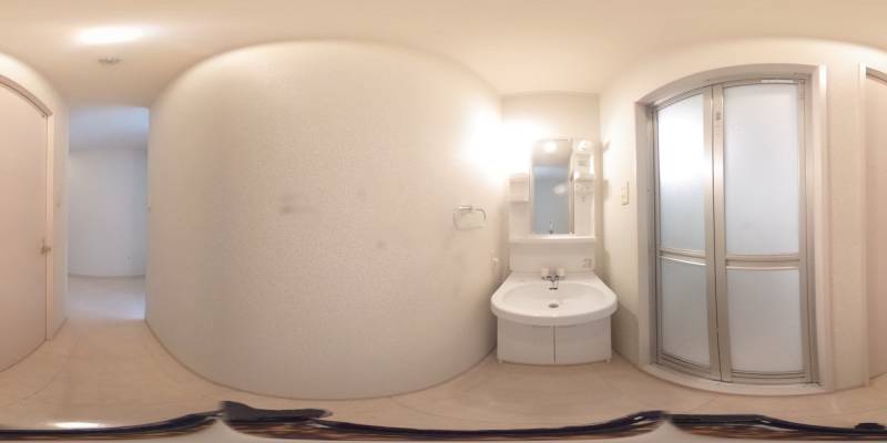 パノラマ画像洗面所