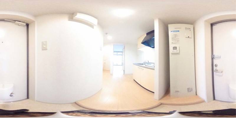 パノラマ画像玄関