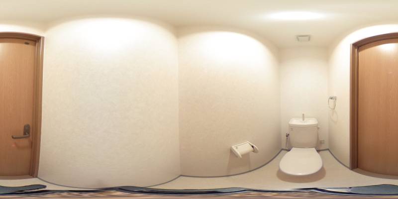 パノラマ画像トイレ