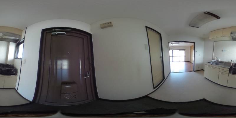 パノラマ画像玄関