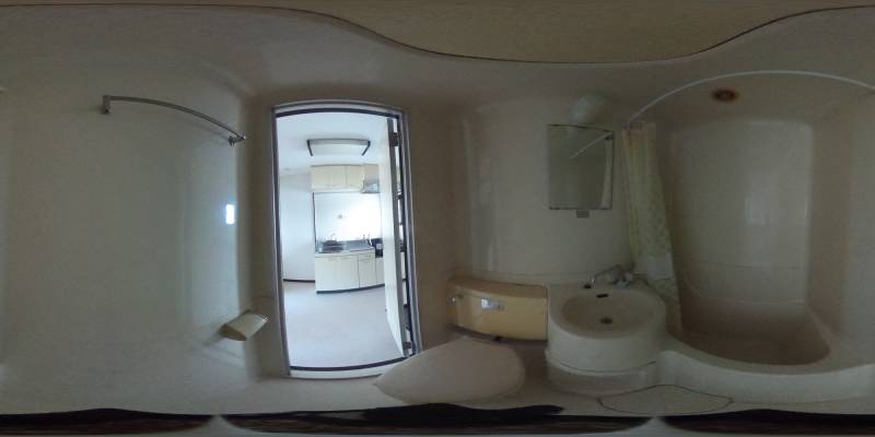 パノラマ画像バスルーム