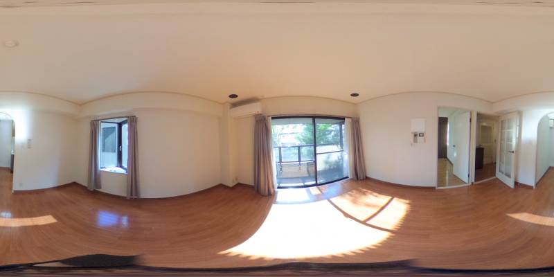 パノラマ画像リビング