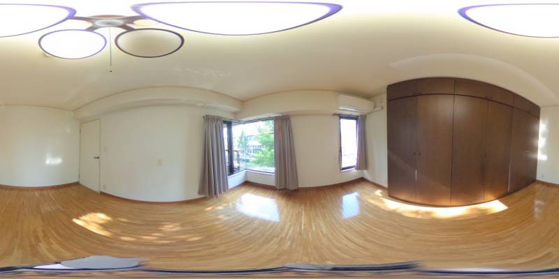 パノラマ画像洋室