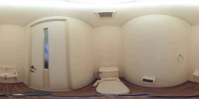 パノラマ画像トイレ