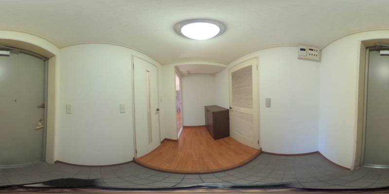 パノラマ画像玄関