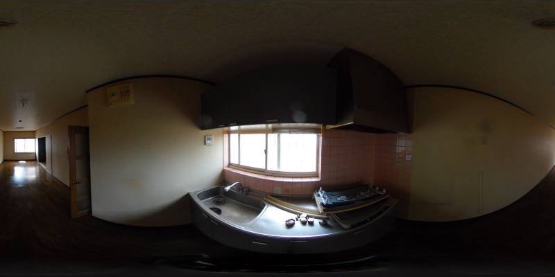 パノラマ画像キッチン