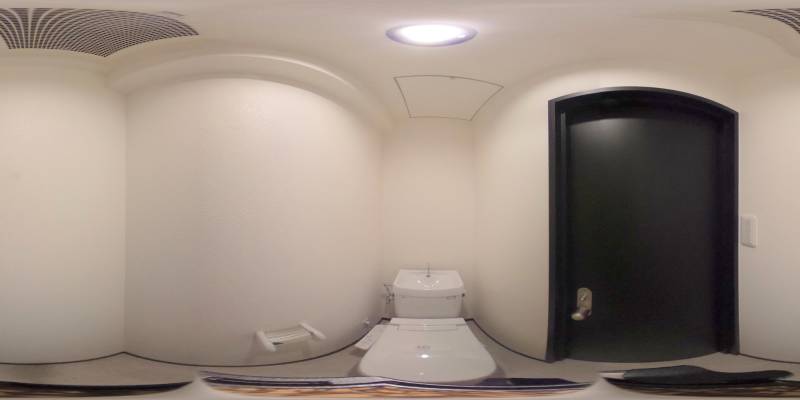 パノラマ画像トイレ