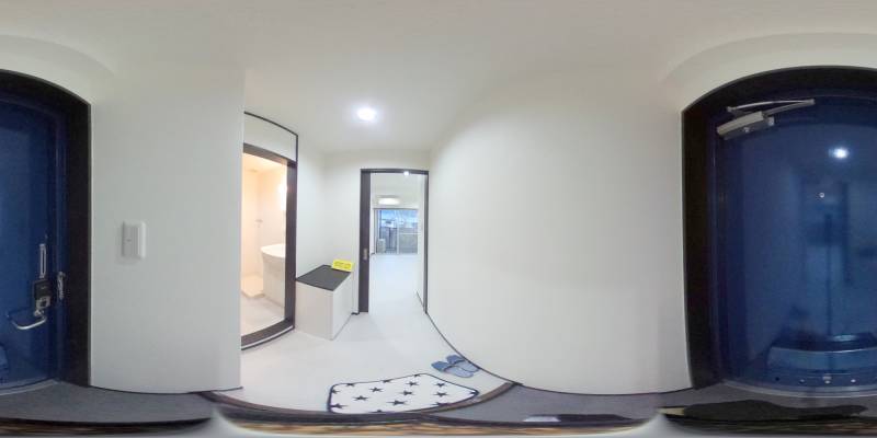 パノラマ画像玄関