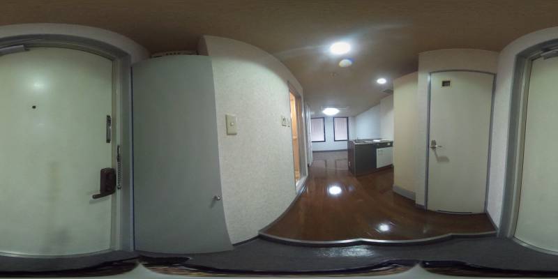 パノラマ画像玄関