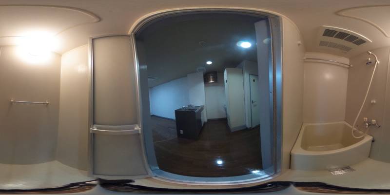 パノラマ画像バスルーム