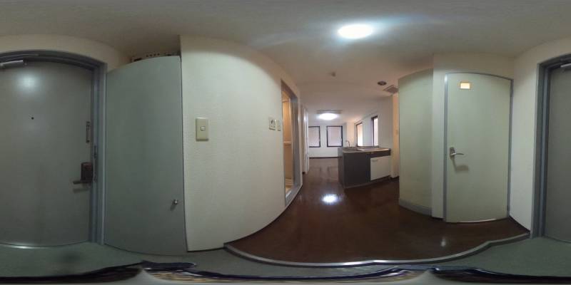 パノラマ画像玄関