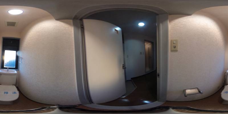 パノラマ画像トイレ