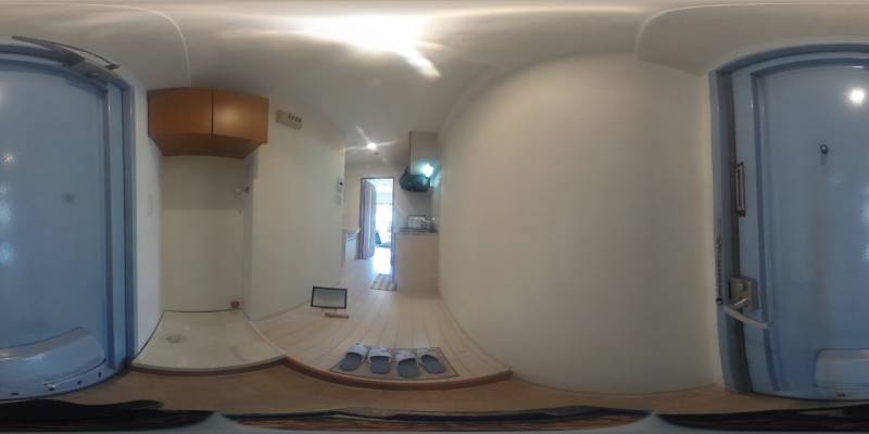 パノラマ画像玄関