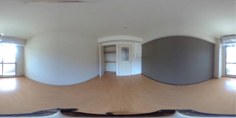 パノラマ画像洋室