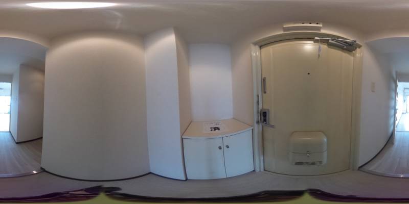 パノラマ画像玄関