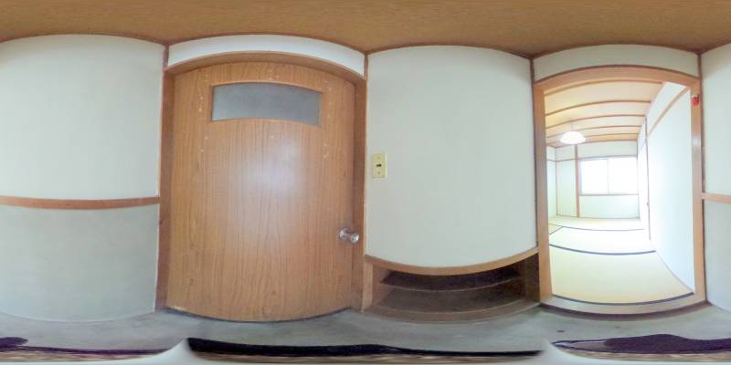 パノラマ画像玄関