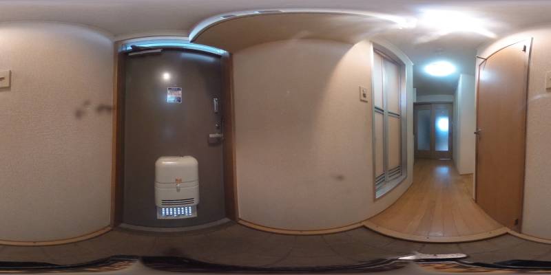 パノラマ画像玄関