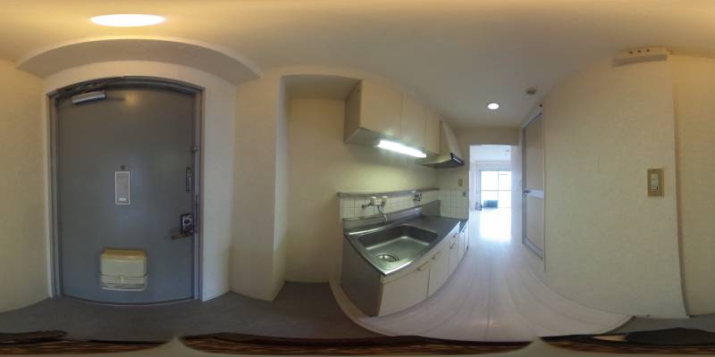 パノラマ画像玄関