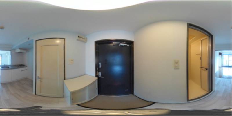 パノラマ画像玄関