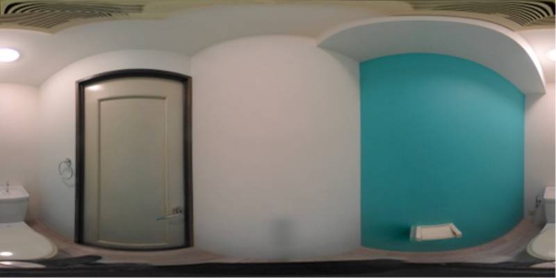 パノラマ画像洋室