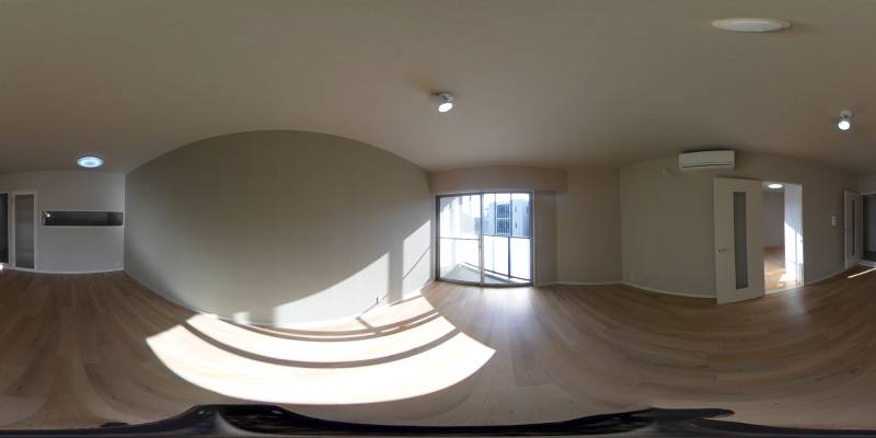 パノラマ画像リビング