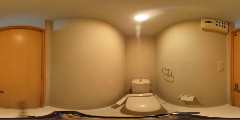 パノラマ画像トイレ