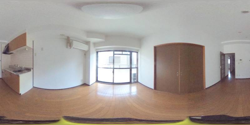 パノラマ画像リビング