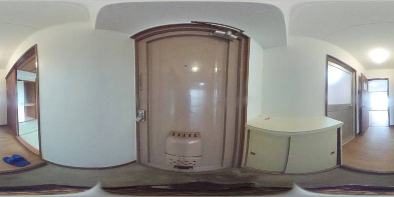 パノラマ画像玄関