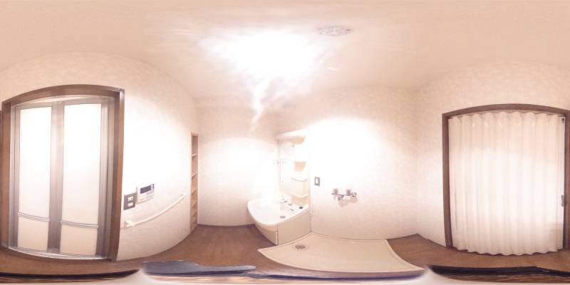 パノラマ画像洗面所