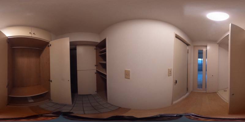 パノラマ画像玄関