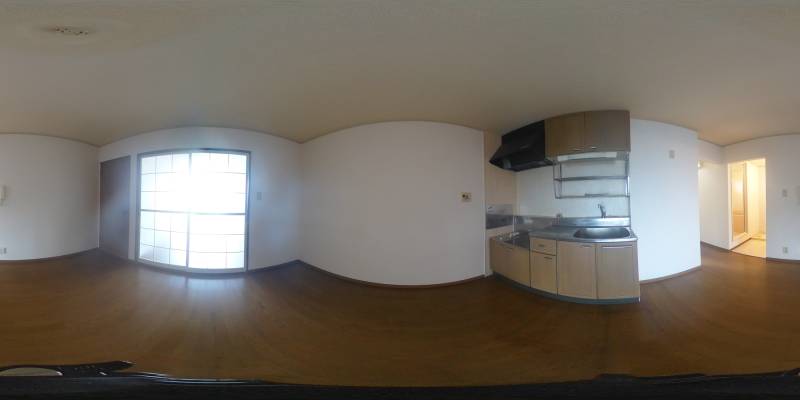 パノラマ画像リビング