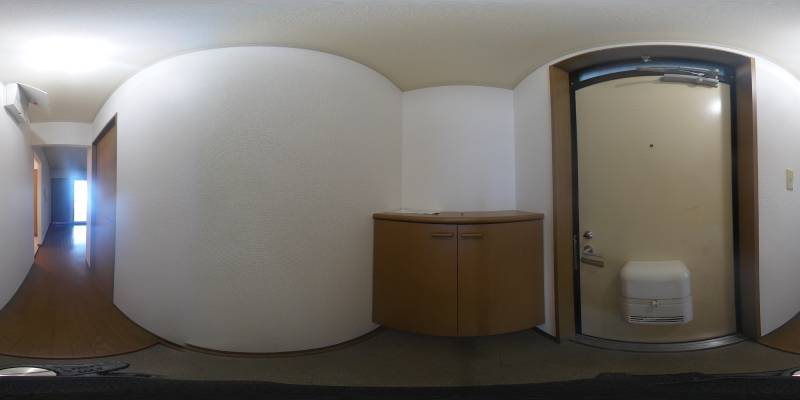 パノラマ画像玄関