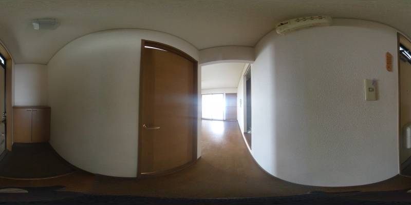 パノラマ画像玄関