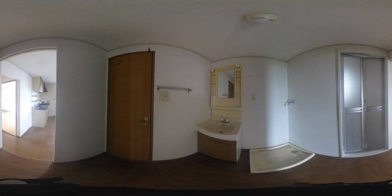 パノラマ画像洗面所