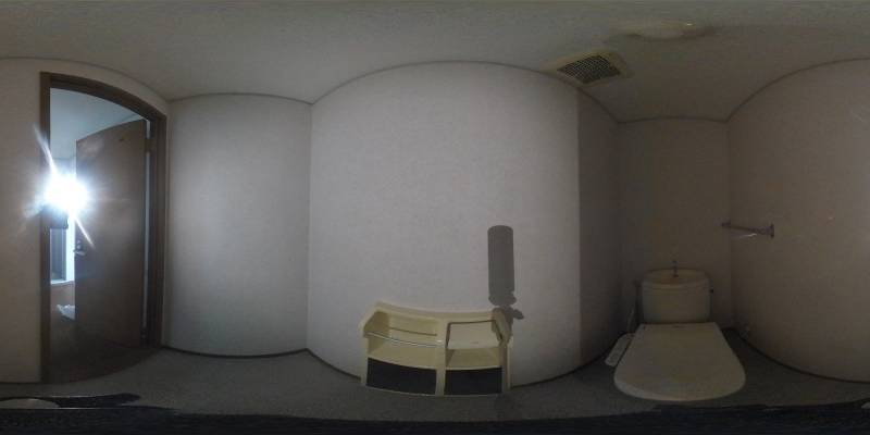 パノラマ画像トイレ