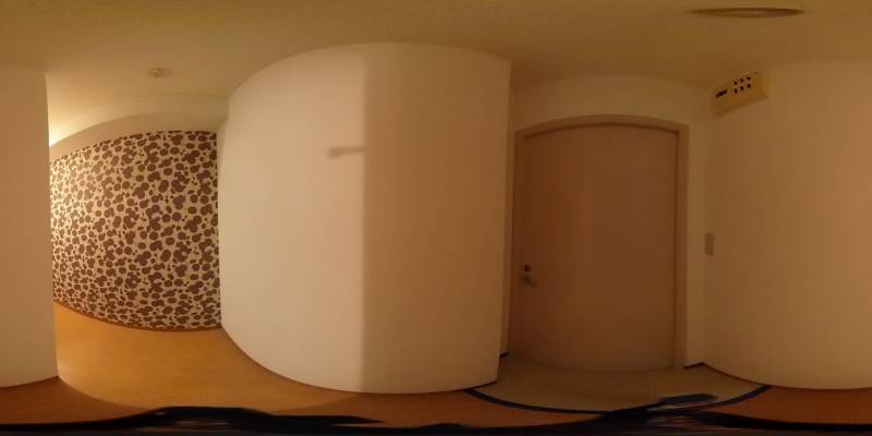 パノラマ画像玄関