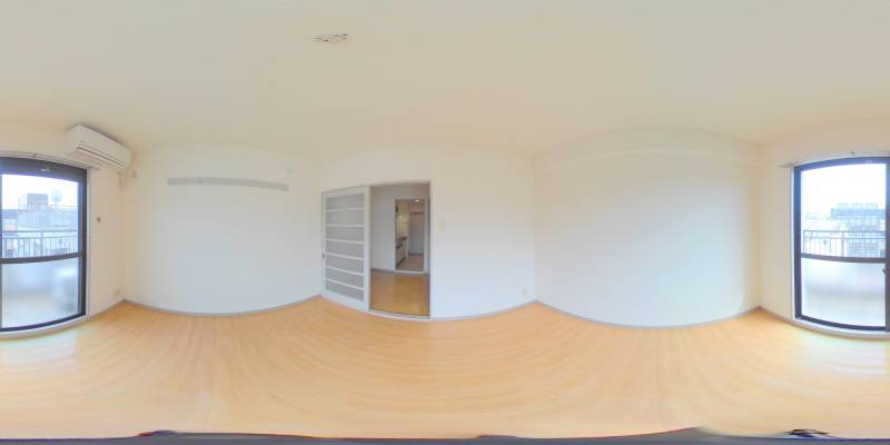 パノラマ画像洋室