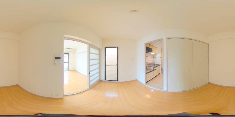 パノラマ画像洋室