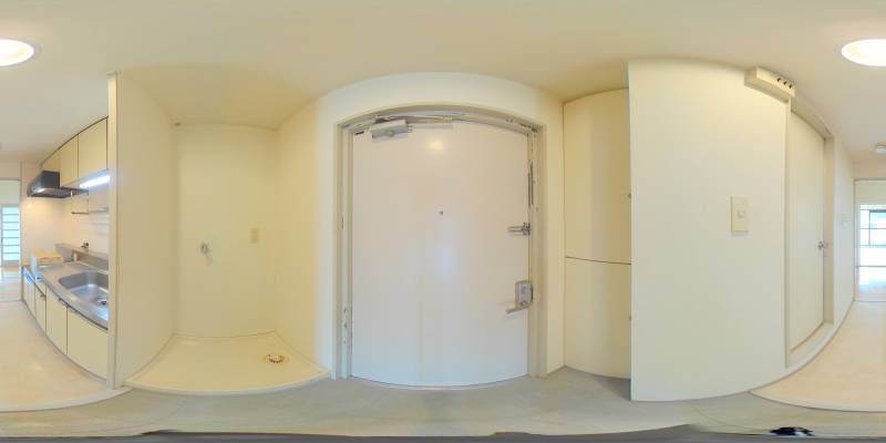 パノラマ画像玄関