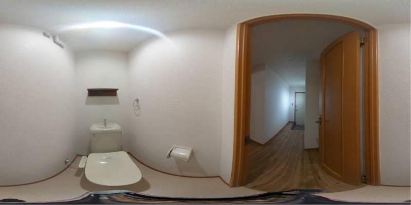 パノラマ画像トイレ