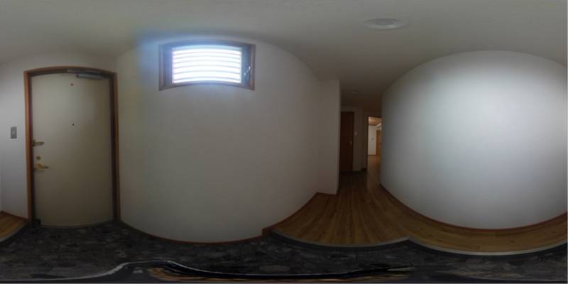 パノラマ画像玄関