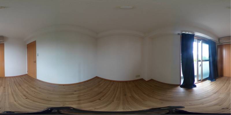 パノラマ画像洋室