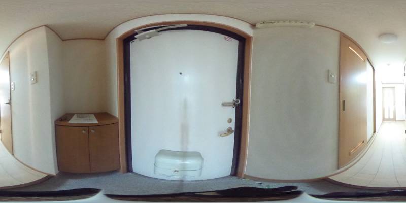 パノラマ画像玄関