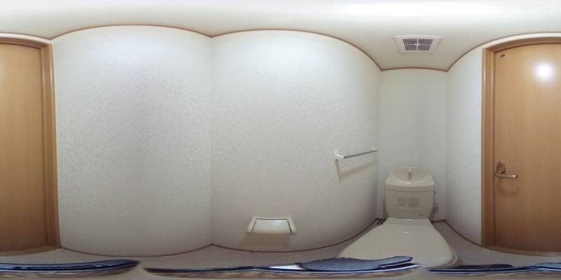 パノラマ画像トイレ