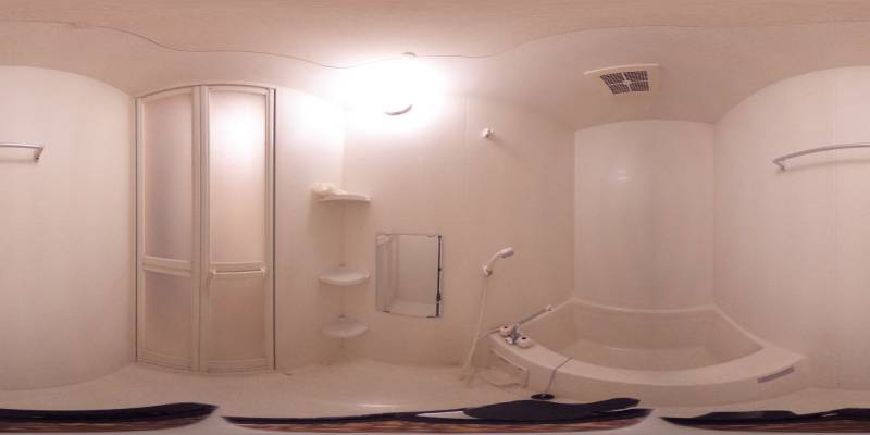 パノラマ画像バスルーム